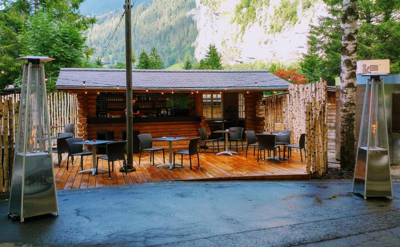 Camping Jungfrau Лаутербруннен Экстерьер фото