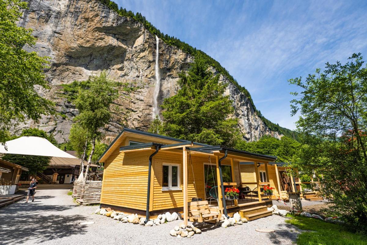 Camping Jungfrau Лаутербруннен Экстерьер фото