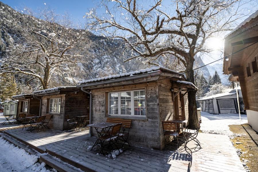 Camping Jungfrau Лаутербруннен Экстерьер фото