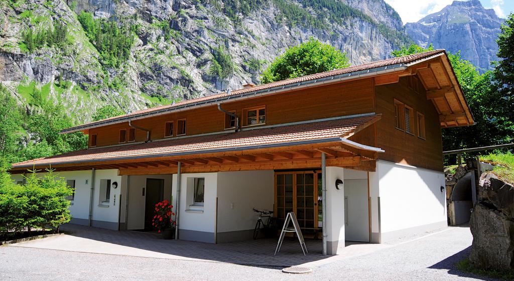 Camping Jungfrau Лаутербруннен Экстерьер фото
