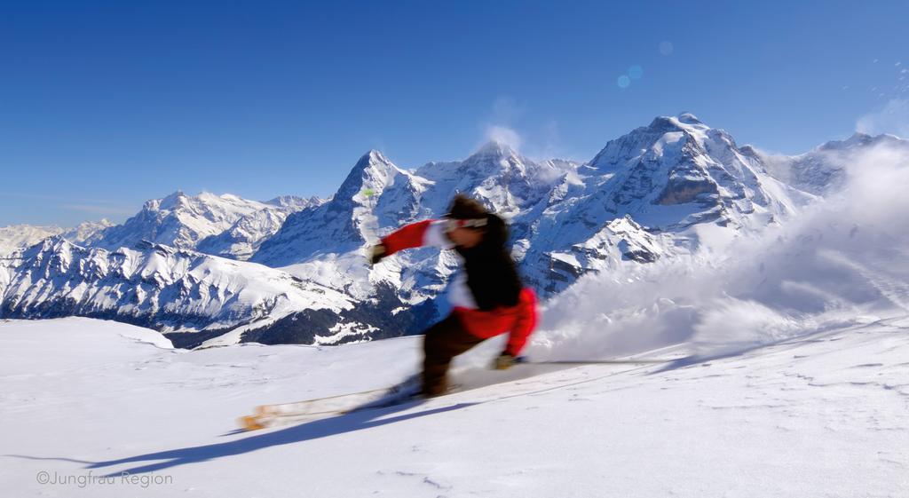 Camping Jungfrau Лаутербруннен Экстерьер фото