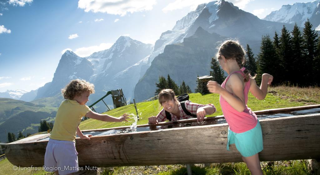 Camping Jungfrau Лаутербруннен Экстерьер фото